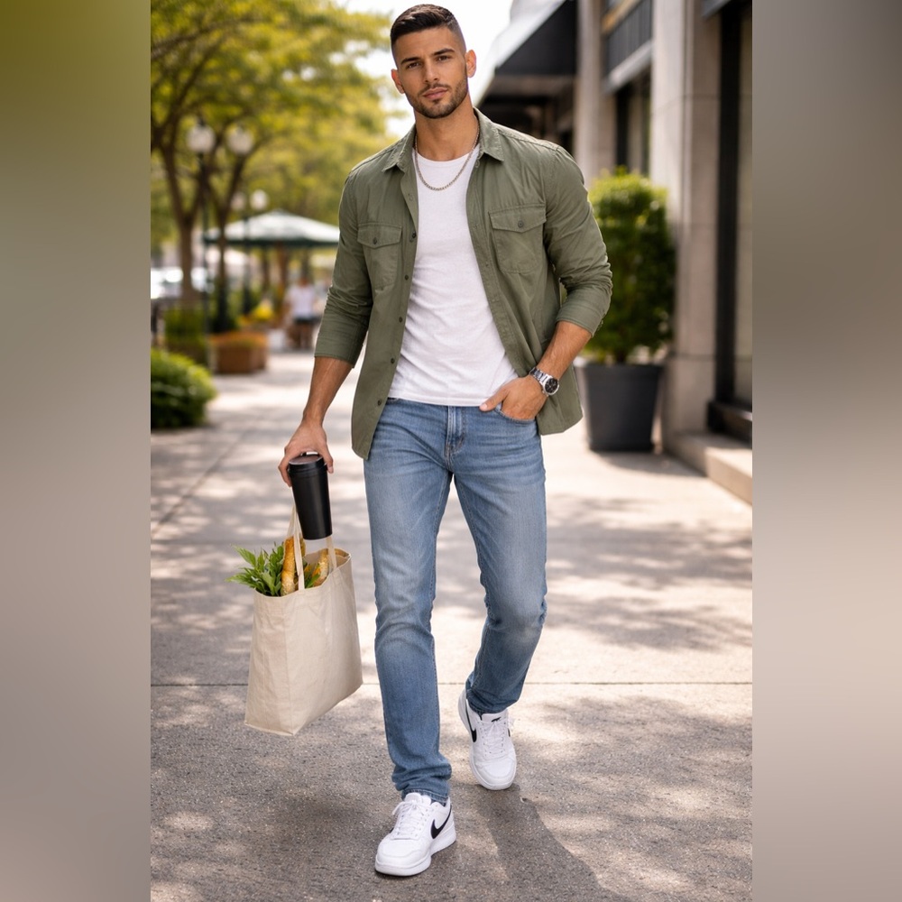 Lucky Brand Men’s Light Wash Jeans | 36W x 34L